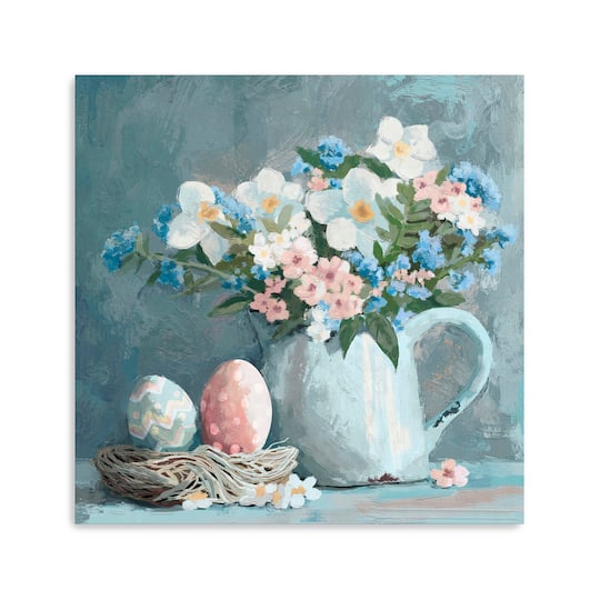Lumaprints Floral Easter Canvas Giclée Art